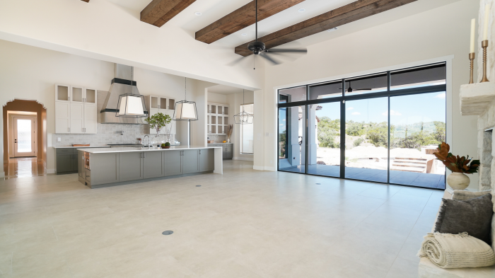 Transitional contemporary home natural light interiors